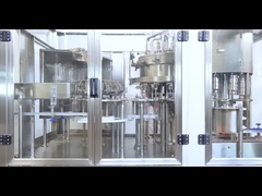 Μηχανή πλήρωσης ανθρακούχων ποτών 3 σε 1 για μπουκάλια PET